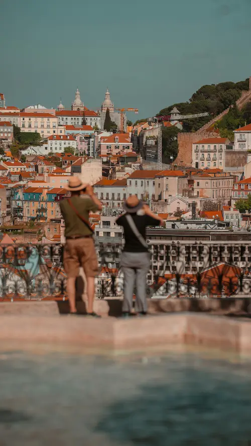 Aldeia de xisto em montanha portuguesa